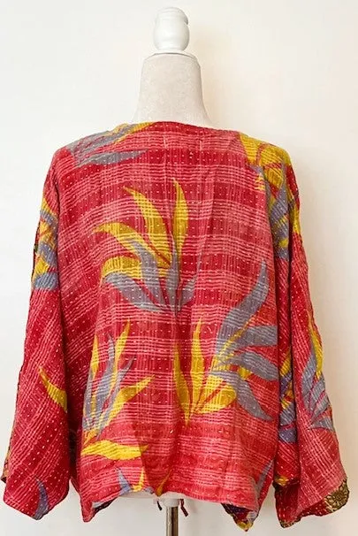 Kantha Bae Artisan Butterfly Top (Diamonds)