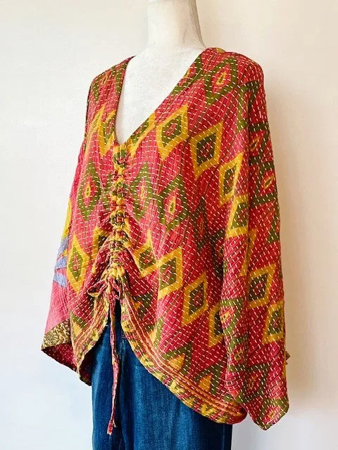 Kantha Bae Artisan Butterfly Top (Diamonds)