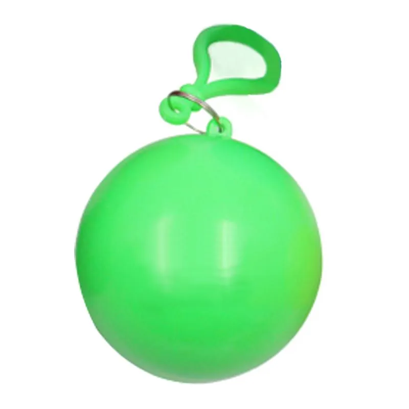 Portable Raincoat In Coloured Hollow Ball