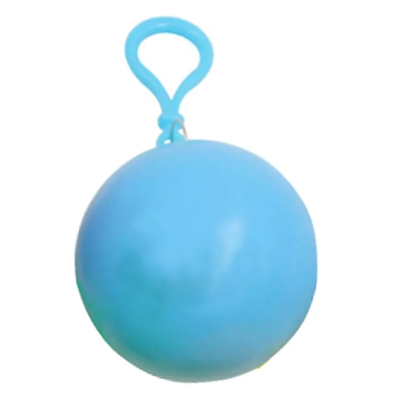 Portable Raincoat In Coloured Hollow Ball