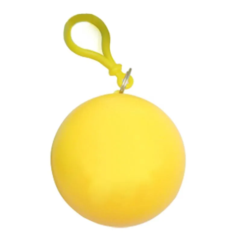 Portable Raincoat In Coloured Hollow Ball