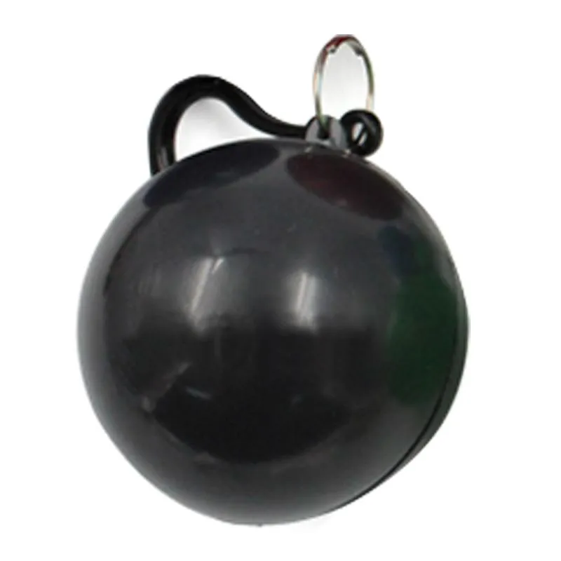 Portable Raincoat In Coloured Hollow Ball