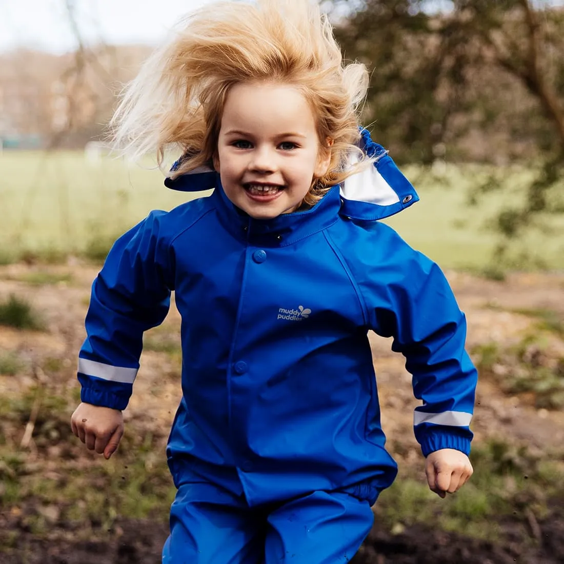 Rainy Day Waterproof Jacket Blue