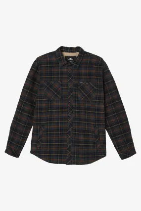 REDMOND FLANNEL HIGH PILE LINED JACKET