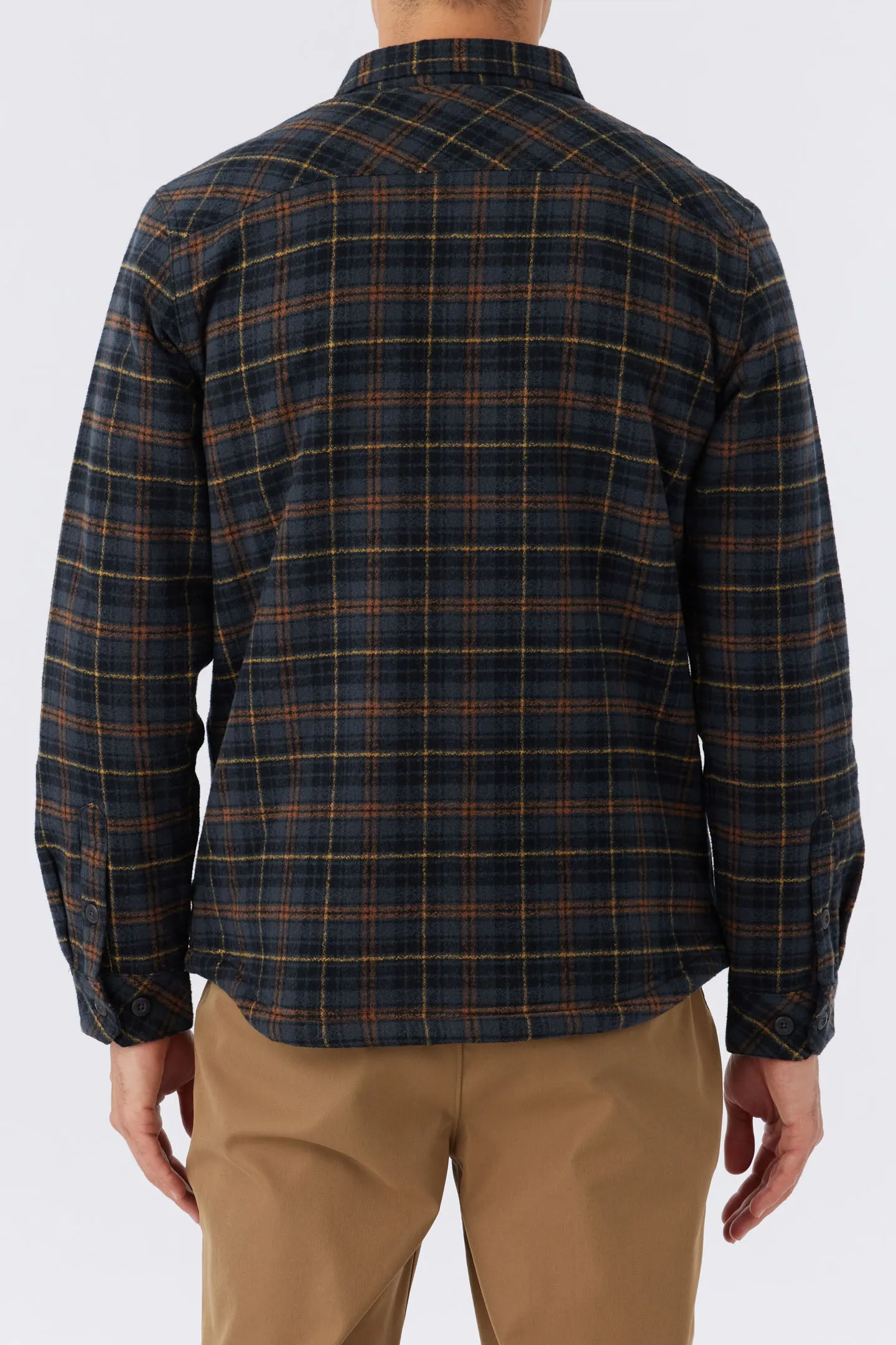 REDMOND FLANNEL HIGH PILE LINED JACKET