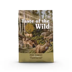 Taste of the Wild Dog Pine Forest Venison Dry Food 12.2kg {)_(}