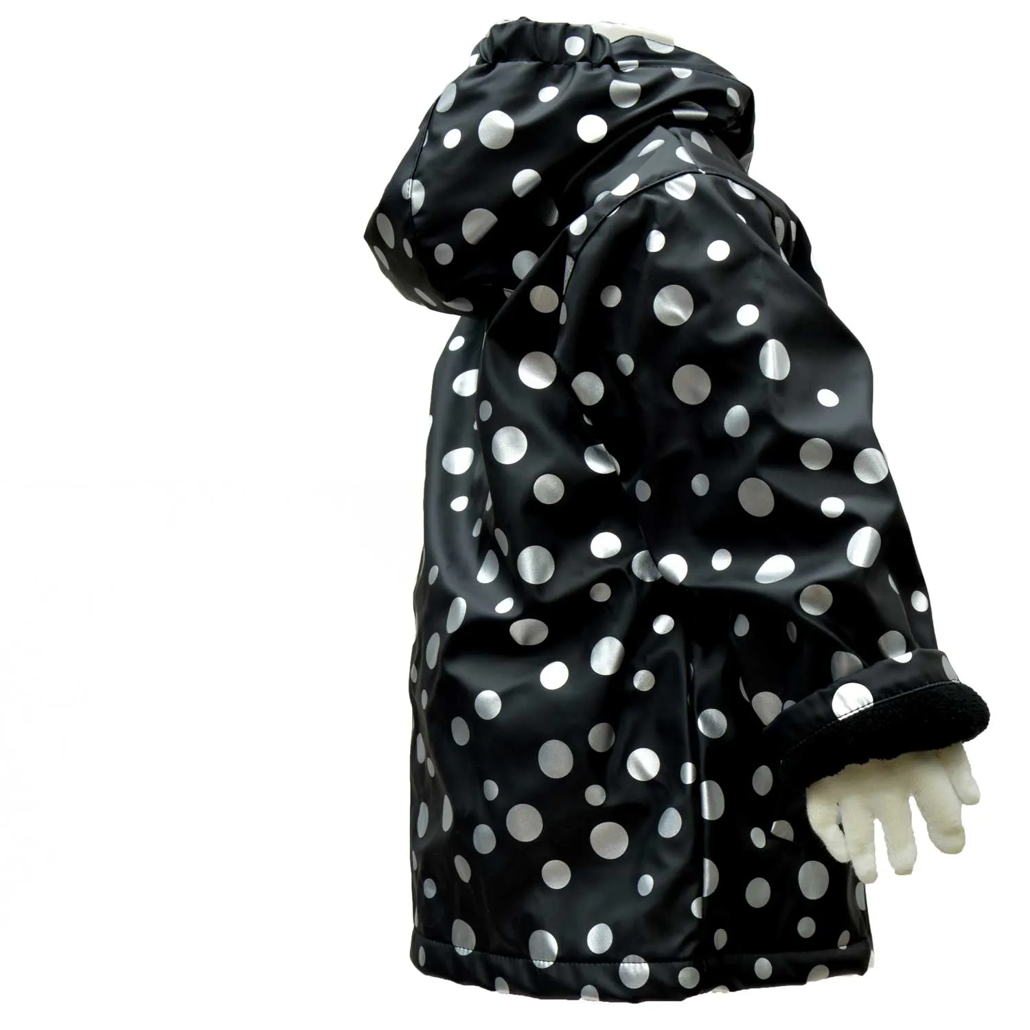 WelliesAU Metallic Spots Rainy Days Raincoat