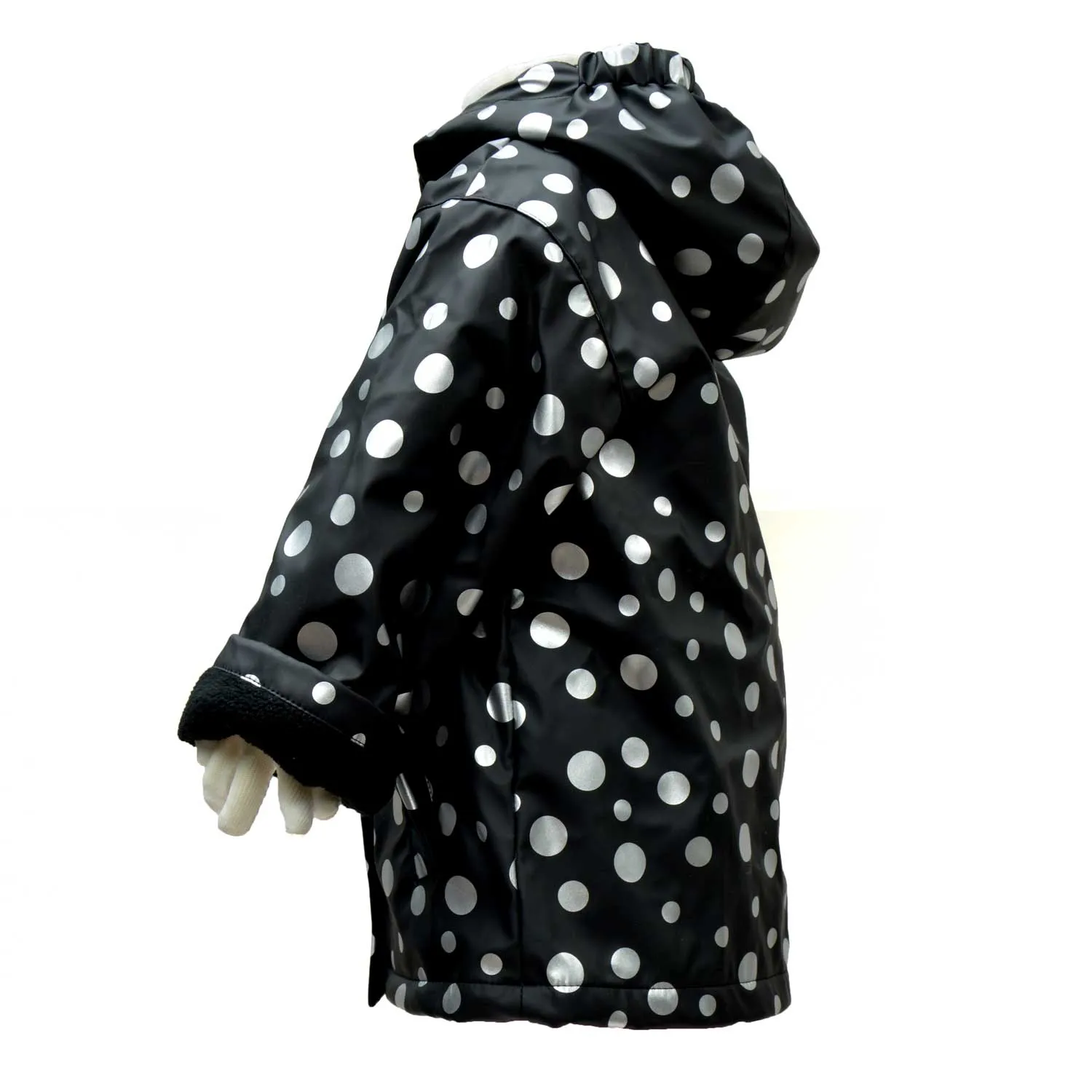 WelliesAU Metallic Spots Rainy Days Raincoat