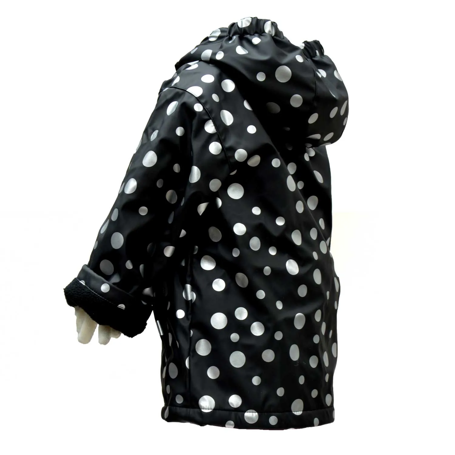 WelliesAU Metallic Spots Rainy Days Raincoat