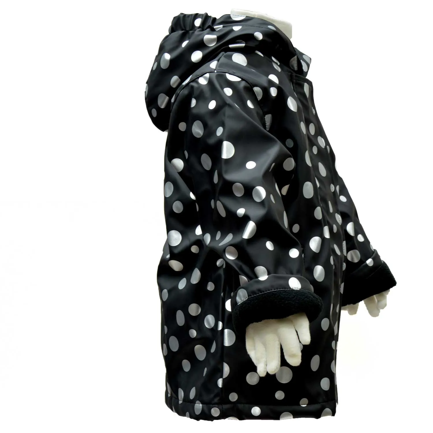 WelliesAU Metallic Spots Rainy Days Raincoat