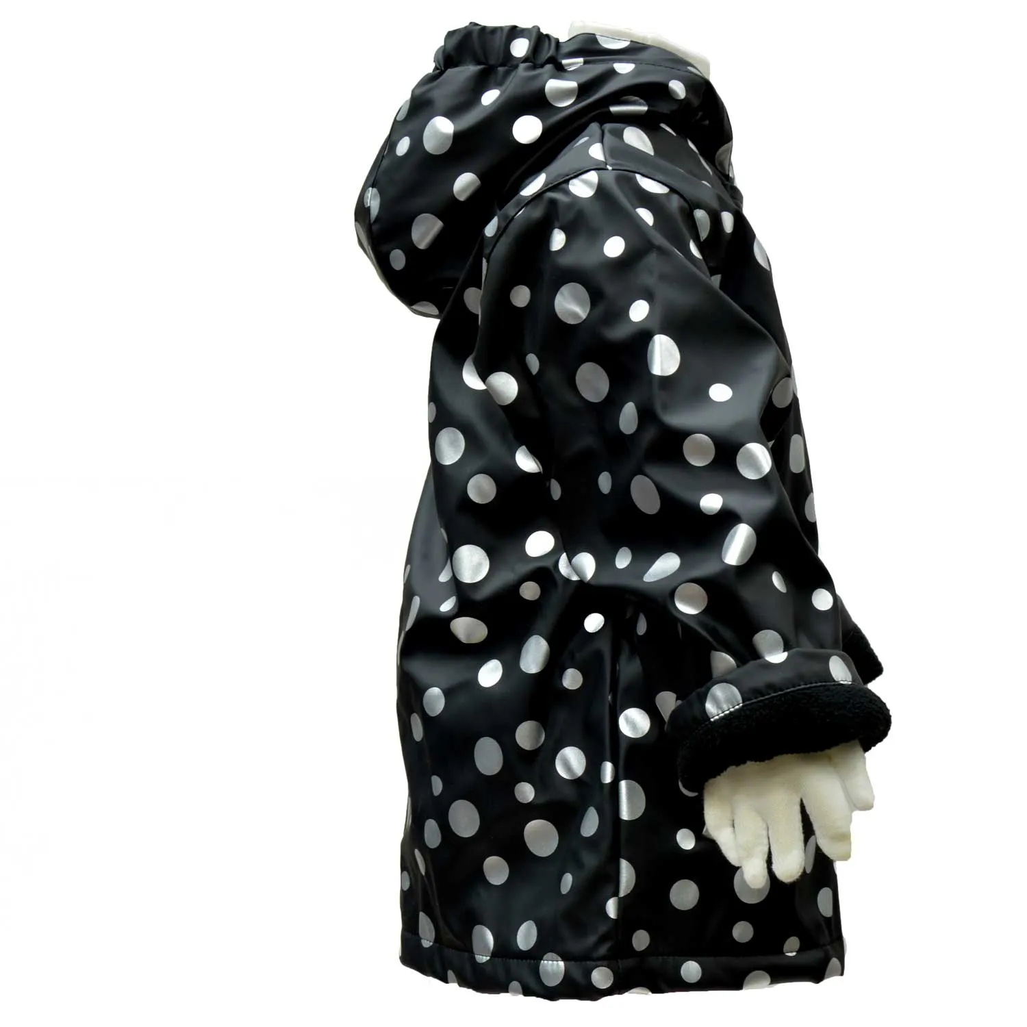 WelliesAU Metallic Spots Rainy Days Raincoat